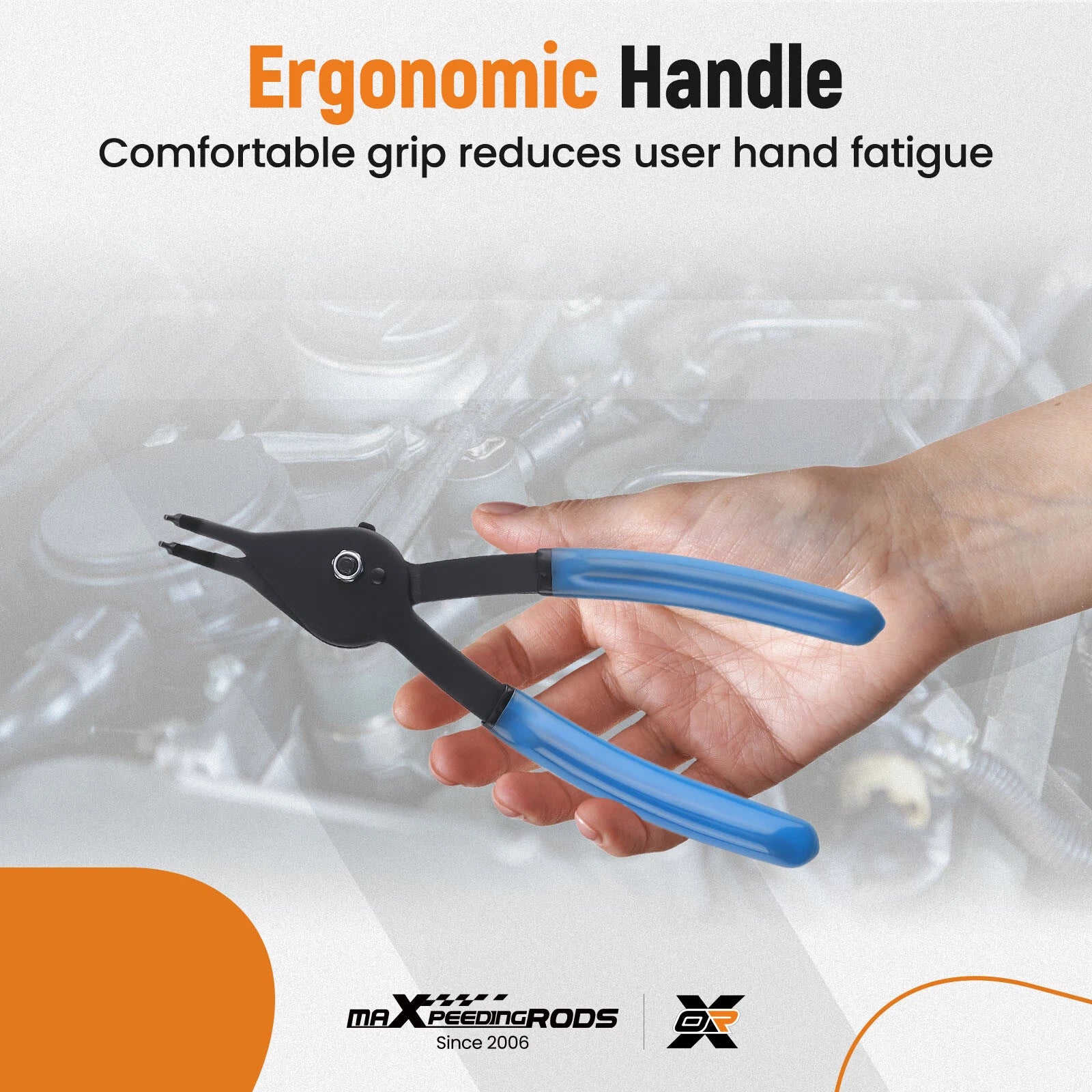 Set of 12 Snap Ring Pliers for Universal Use