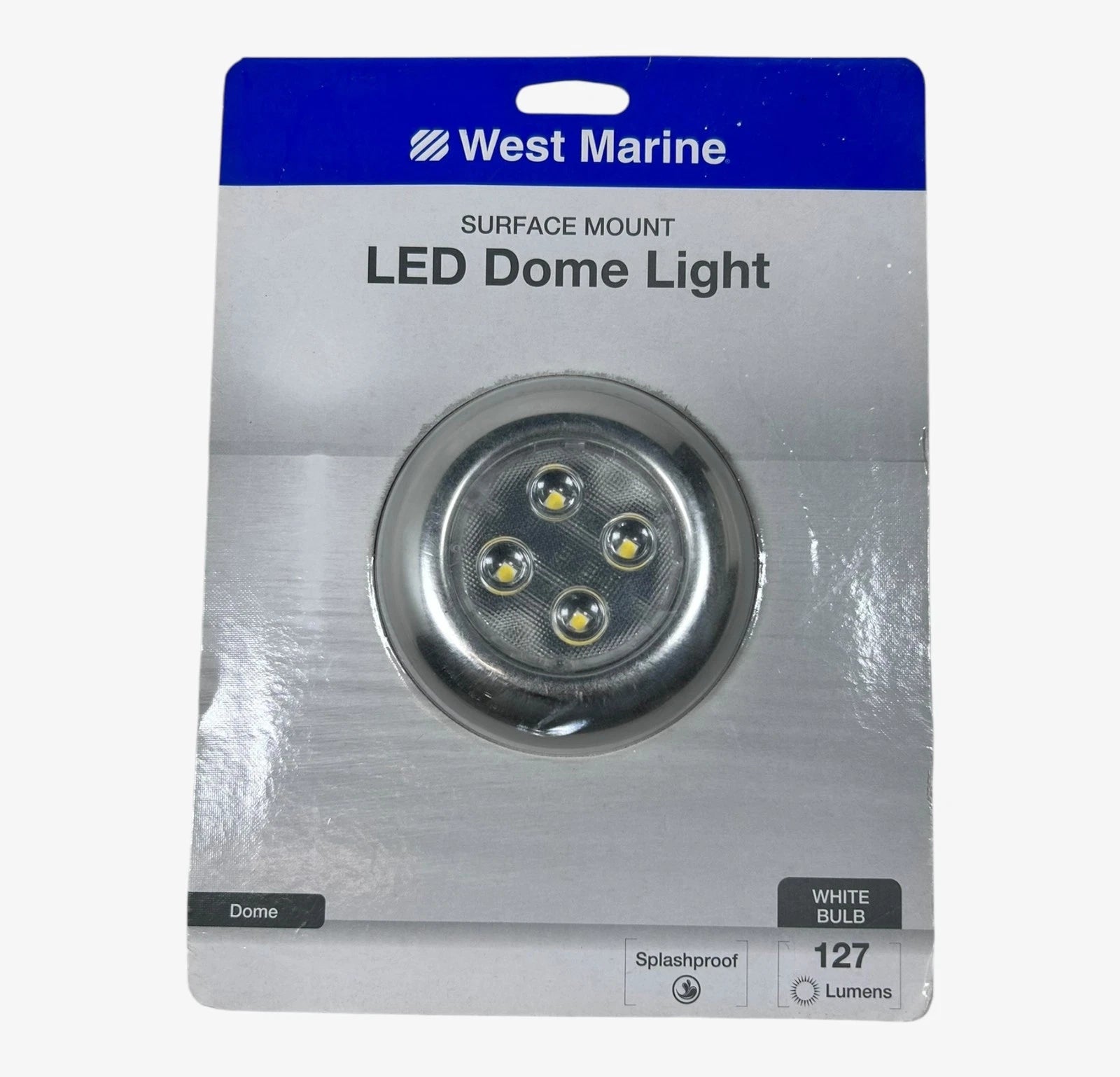 3" Surface Mount Dome LED Light for West Marine (12V)