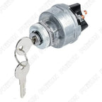 12V Engine Ignition Switch with 2 Keys for Universal Vehicles