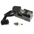 Ignition Coil for SX62 SX66 Chainsaw (62cc 66cc) - Exhaust Muffler & Gasket