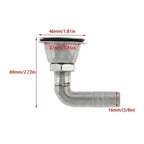 Boat Fuel Tank Vent for Sea Navigation (316 Stainless Steel)