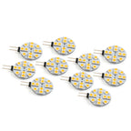 Warm White 5050 SMD G4 Socket Round Bulb for Car RV Landscape