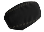 Leather Console Lid Armrest Cover for Chrysler 200 (2011–2014) Beige Stitch