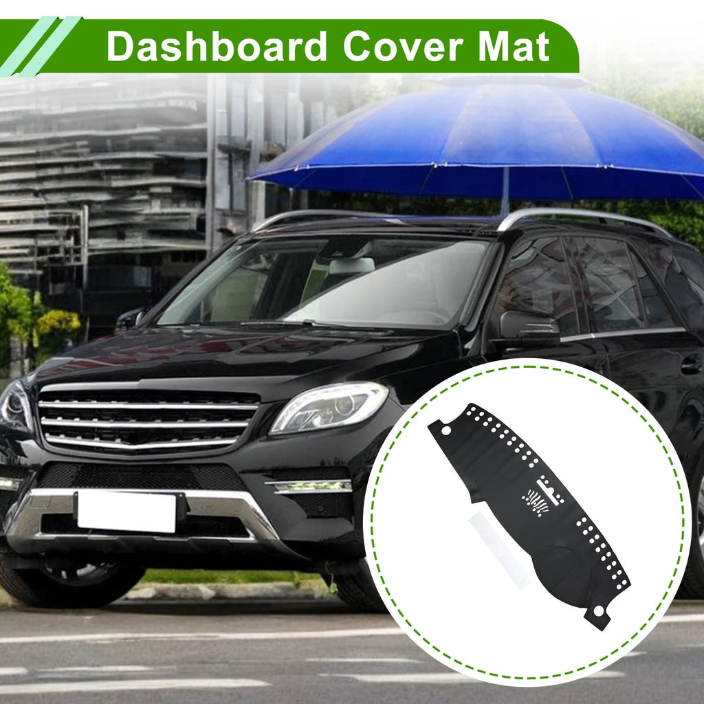 Dashboard Cover for Mercedes-Benz ML-Class (2014) - Black Mat Carpet