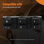 Left Driver Master Power Window Switch for Hyundai Sonata (2011–2015)