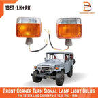 Front Corner Turn Signal Lamp Light for Toyota Land Cruiser FJ45 BJ40 (60-84)