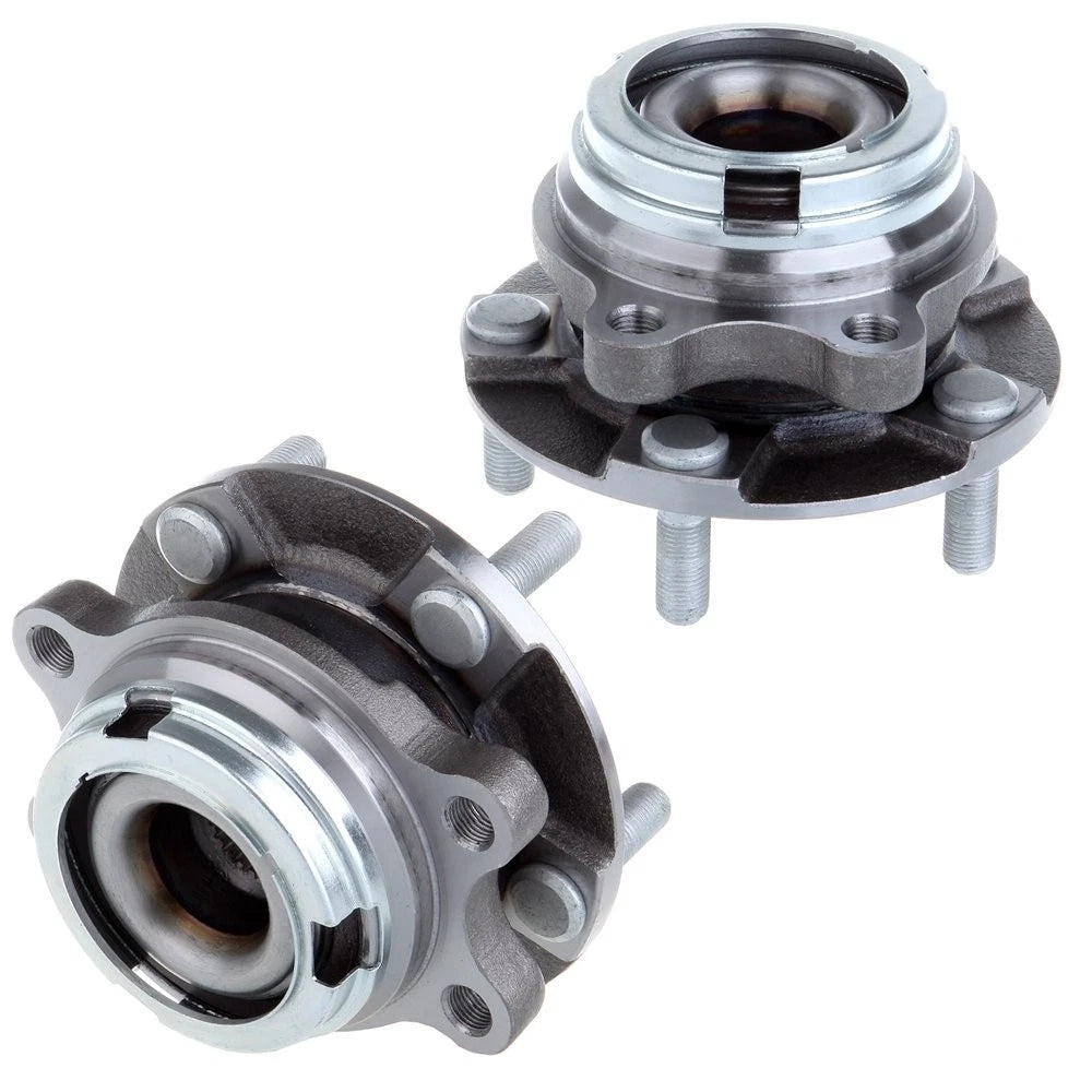 Set of 2 Front Wheel Hub Bearings for Infiniti G37 G35 EX35 EX37 FX45 FX50 M35 (2009–2013)