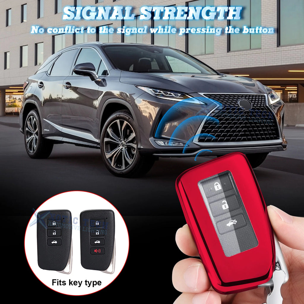 Smart Key Cover Case for Lexus IS GS LS ES NX RC (2015-2025)
