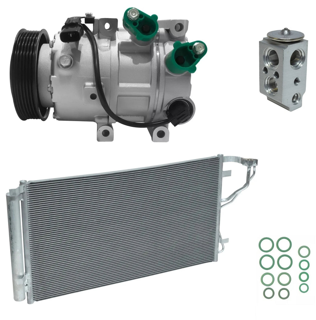 AC Compressor Kit With Condenser for Kia Optima 2.4L (2013-2015)
