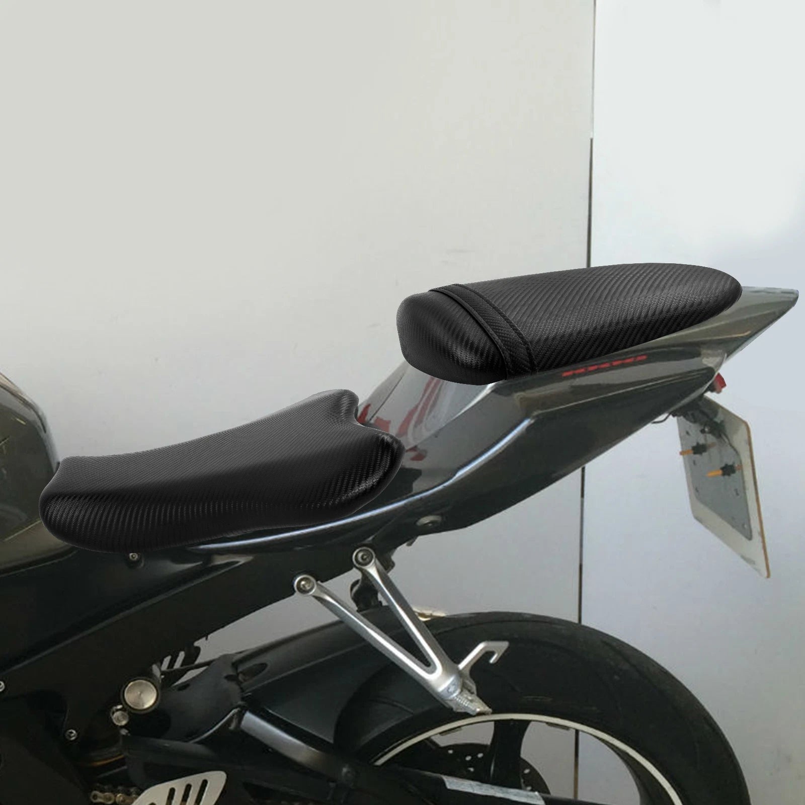 Seat Cushion for Suzuki GSXR1000 (2005–2006) - Black