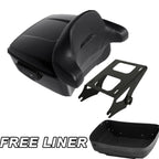 Trunk Backrest Mount Rack for Harley Touring Road King Glide (2014–2023)