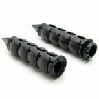 1 Inch Grip Hand Bar End for Kawasaki VN800 VN900 VN1500 Honda Shadow VTX