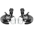 Pair Front Steering Knuckle & Wheel Bearing Hub Assembly for Honda Accord