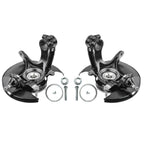 Pair Front Steering Knuckle & Wheel Bearing Hub Assembly for Honda Accord