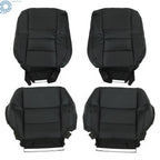 Set of 2 Leather Seat Covers for Honda Accord (2008–2012) Black