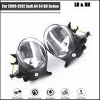Set of 2 Front Bumper Fog Light Lamps for Audi A4 S4 B8 (2009–2012)