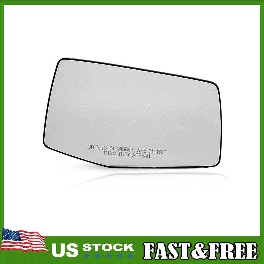 Heated Passenger Side Mirror Glass for GMC Sierra Silverado (2019–2024)