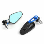 Pair of 7/8" Rear View Handle Bar End Side Mirrors for Motorcycle (Universal)