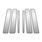 6Pc Chrome Pillar Post Covers Replacement for Honda Pilot (2009–2015)