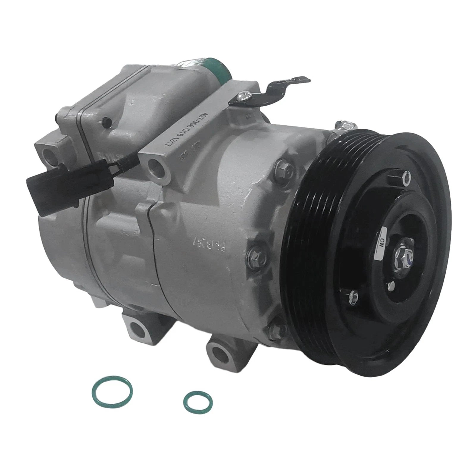 AC Compressor w/Clutch VS18E for 12-18 Hyundai Santa Fe Sport Sorento CO29105C