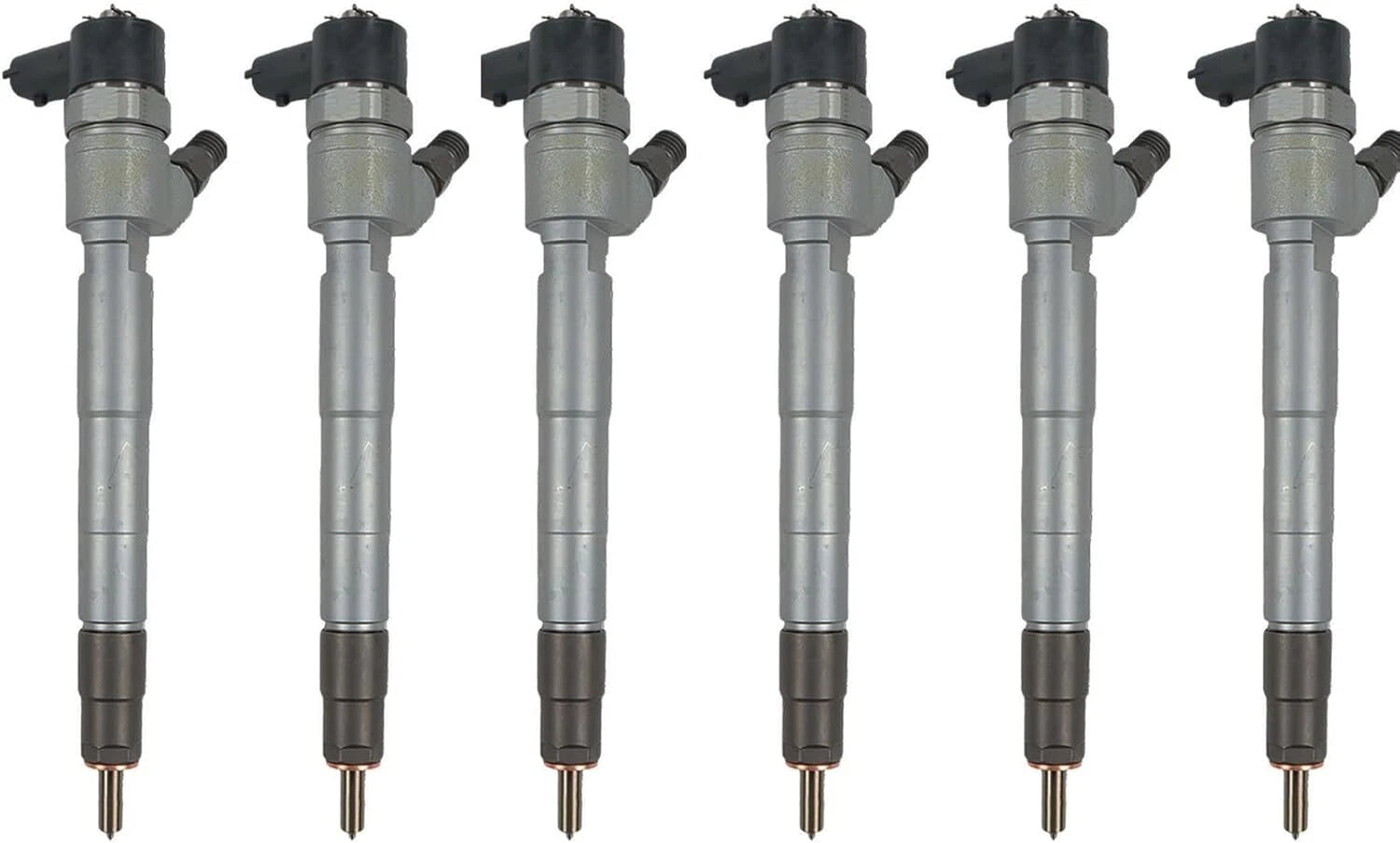 Set of 6 Fuel Injectors 5347134 0445110808 for Cummins ISF2.8 ISF3.8 (2010–2023)