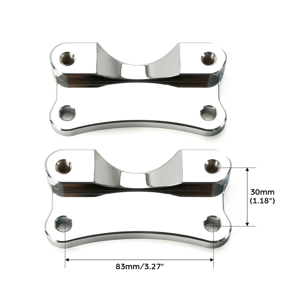 Front Fender Risers Spacer Mount for Harley Touring Road Glide (2014–2022)