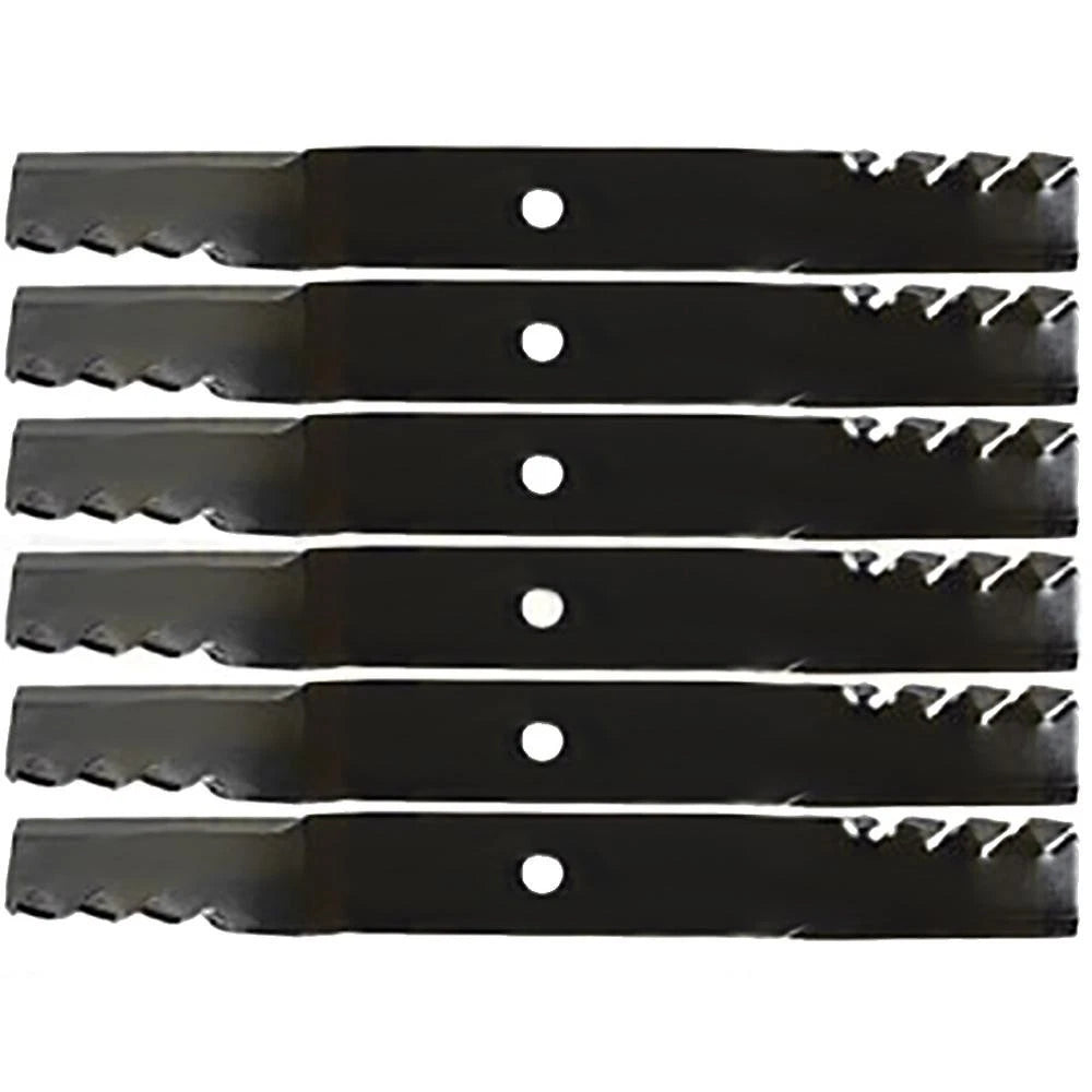6 Pack Mower Blade for John Deere (M143504) 62"