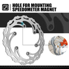 Front Brake Disc Rotor for KTM 125 200 250 300 450 500 SX SXF XC XCF XCW (260mm)