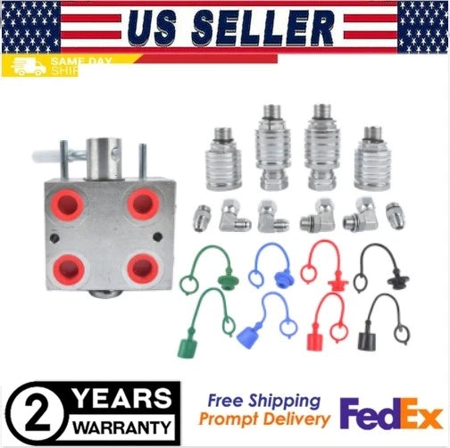 Hydraulic Multiplier with Couplers for 20 GPM Systems (3000 PSI)