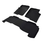 Set of 4 Black Floor Mats for Ford F-150 Super Crew Cab (2004–2008)