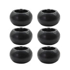 6Pk 5" Anti-Scalp Deck Wheel Kit for Exmark (Fits 103-3168, 103-4051, 103-7263, 109-9011)