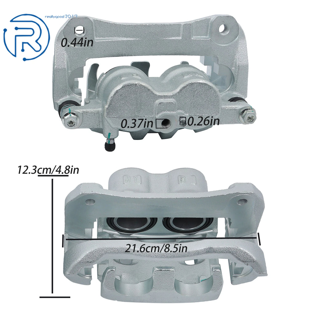 Front Brake Calipers Bracket for Toyota Sienna (2011-2018) Lexus RX350 (2010-2015)