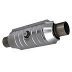2.5'' Universal Fit Round Body Catalytic Converter Weld On EPA