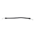 Set of 4 21" Rubber Tarp Straps Tie Down Bungee Cords with Hooks