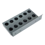 12-Hole R8 Collets Rack for Heavy Gauge Steel (Fits Various Models)