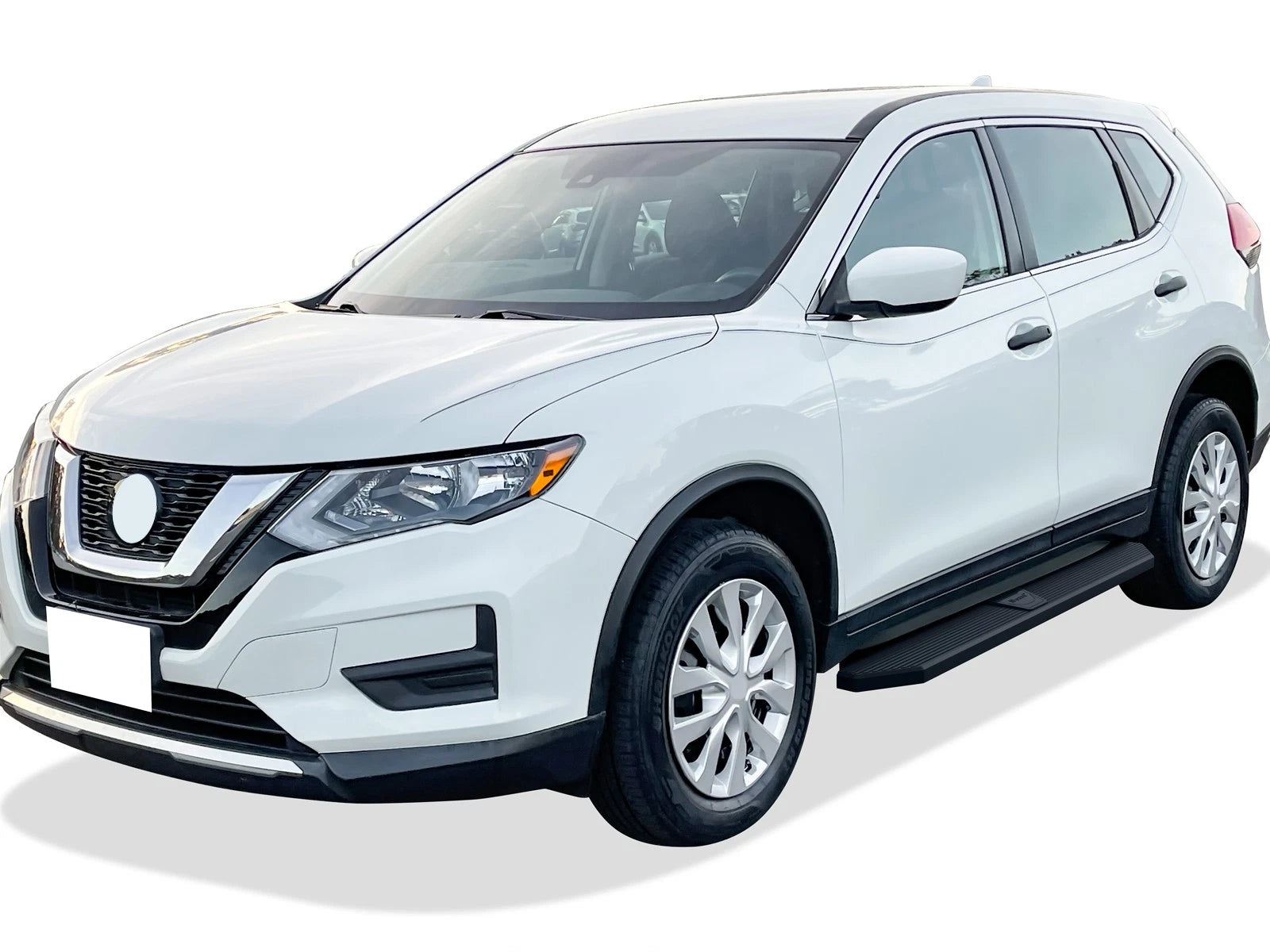 Black Running Boards for Nissan Rogue (2014-2020)