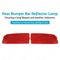 Set of 2 Rear Bumper Bar Reflector Lamps for Mercedes Benz Sprinter (2006–2018)
