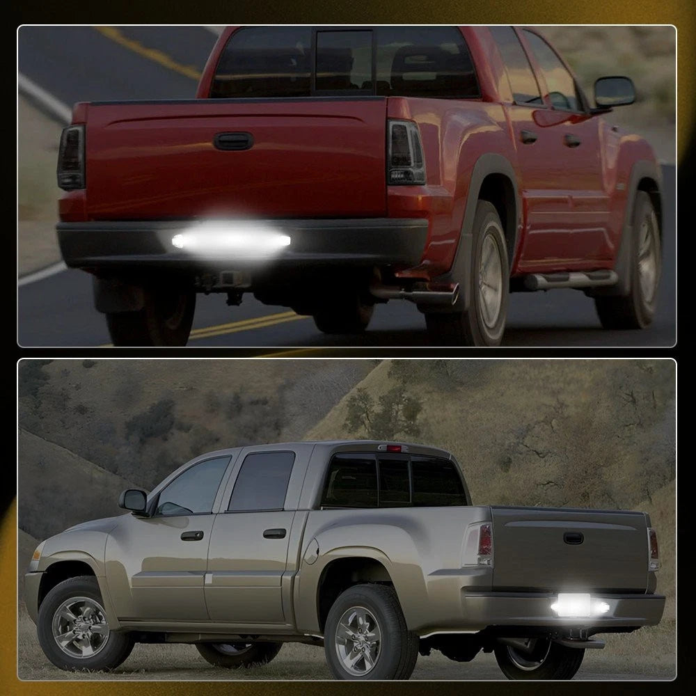 LED White Chrome License Plate Light for Dodge Dakota (1997â2011)