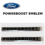 2PC Powerboost 3D Letter Emblem for Ford F-150 (2019–2023)