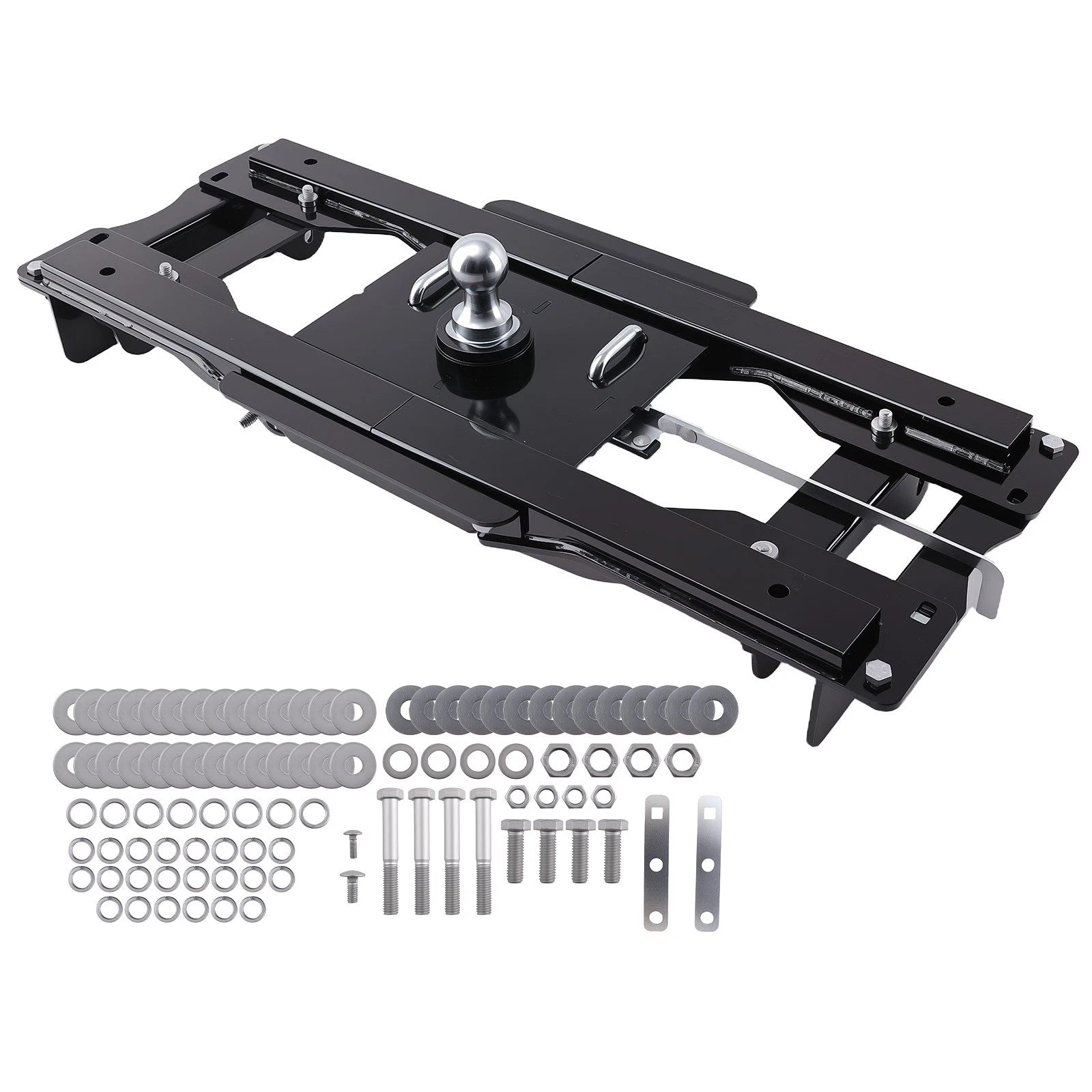 Gooseneck Hitch Mount for Ford F-250 F-350 F-450 (2023–2025) Black