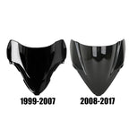 Dual Bubble Windshield for Suzuki GSX1300R Hayabusa (1999–2017)
