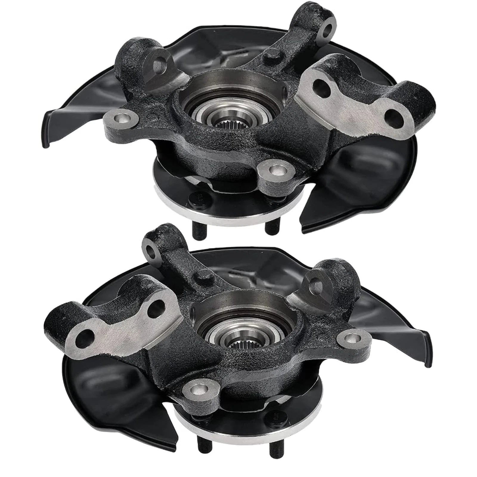 Set of 2 Front Wheel Bearing Hubs for Toyota Corolla (2003–2008)