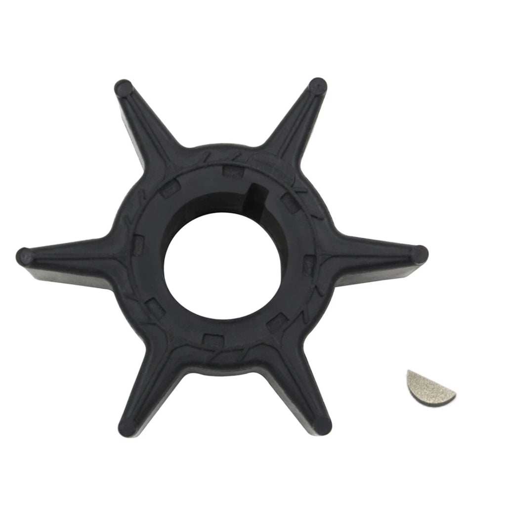 Water Pump Impeller & Key for Yamaha 25 30 40 HP (4-Stroke, 6H4-44352-00)