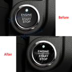 Ignition Push Start Button Decor Cover for Ford F-150 Raptor (2017-2020)