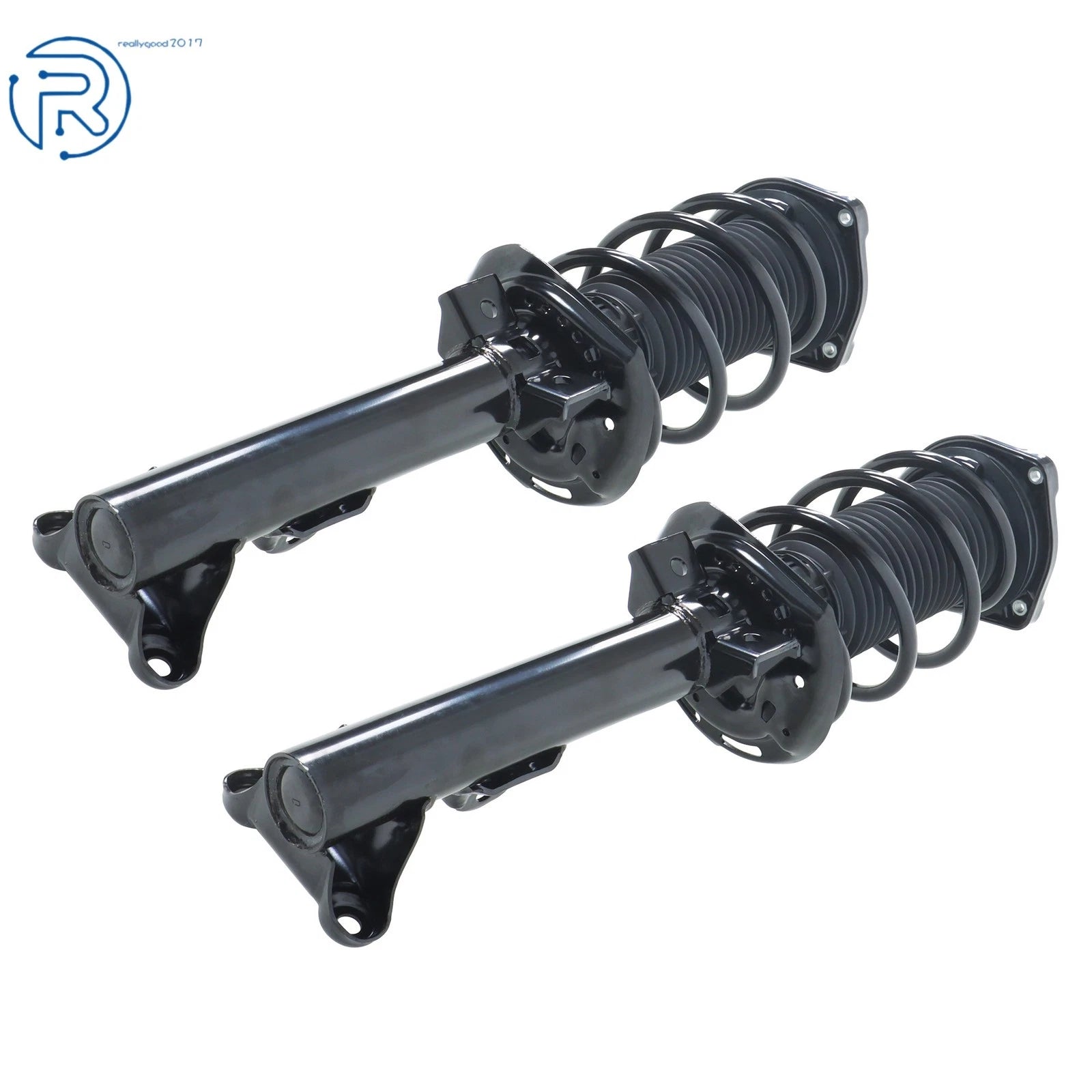 Set of 4 Complete Struts and Shock Absorbers for Mercedes E350 (2010-2014)