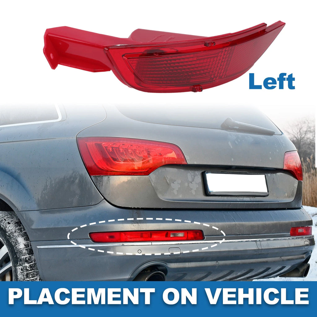 1pc Left Rear Bumper Tail Light Shell for Ford Fiesta (2009–2015) No. 8A6115K273AB