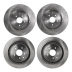 Front and Rear Disc Brake Rotors for Nissan 370Z (2009–2019)