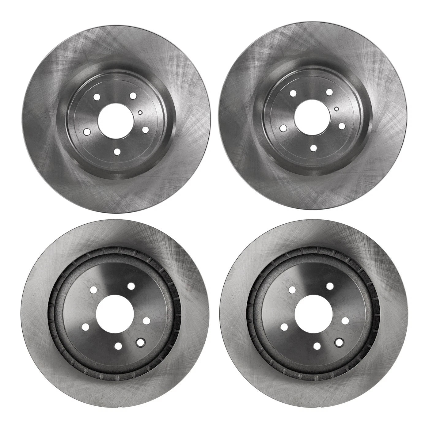 Front and Rear Disc Brake Rotors for Nissan 370Z (2009–2019)