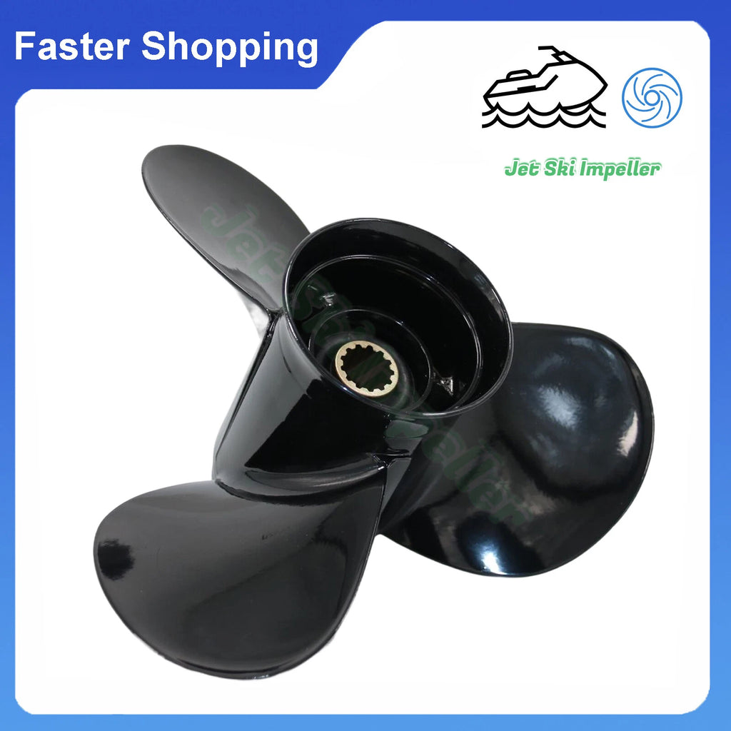 Boat Propeller 11 1/4x15 for Suzuki Outboard 35-65HP, Evinrude 40-50HP