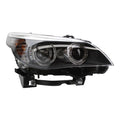 Hella 164912001 Bi-Xenon Headlight Assembly for BMW E60 (2006–2010)